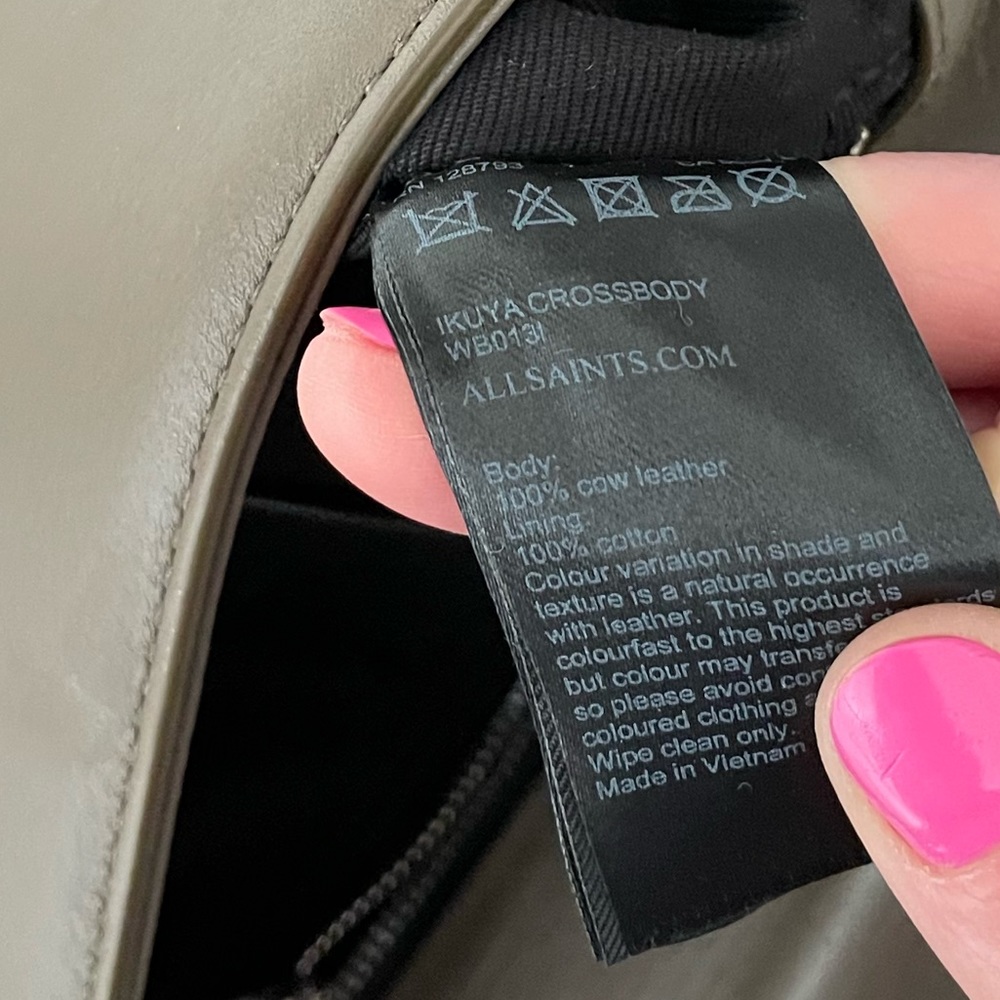 NWOT allsaints ikuya crossbody - Picture 11 of 13